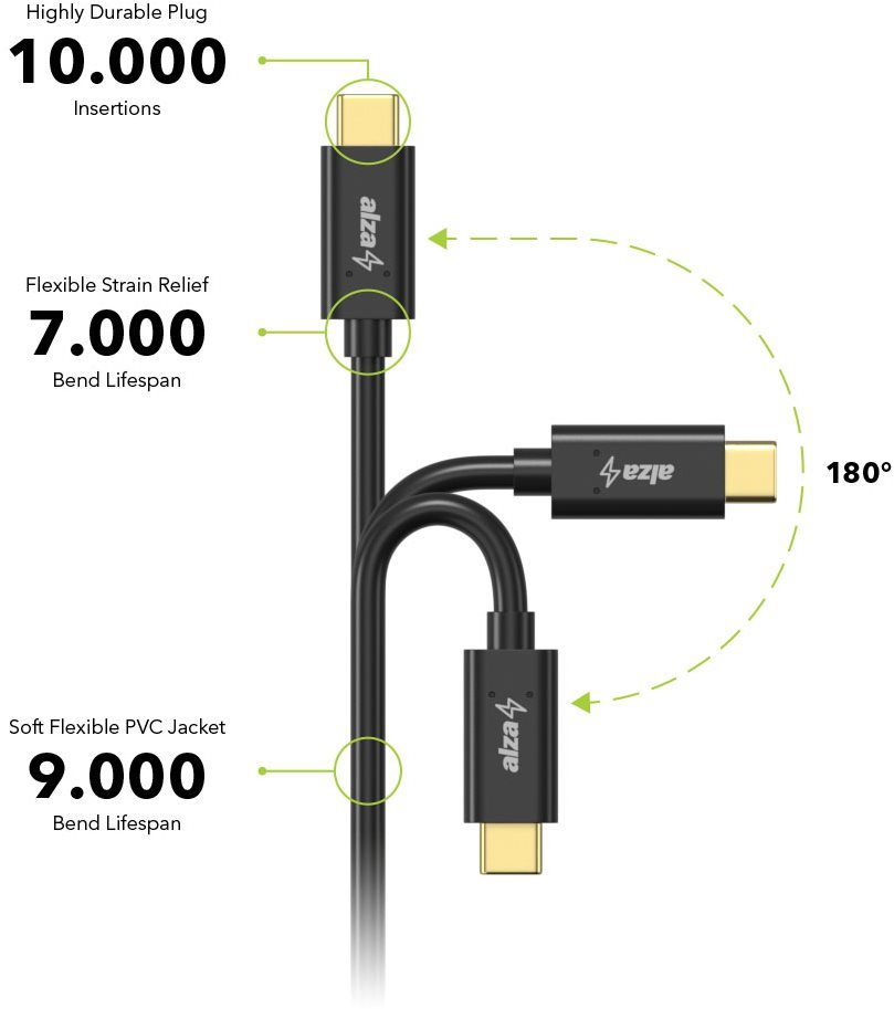 AlzaPower Core Charge 2.0 USB-C