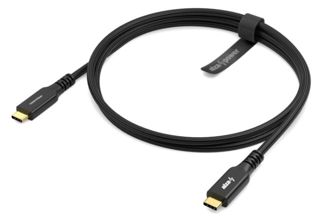 AlzaPower AluCore USB-C / USB-C 3.2 Gen 1 adatkábel
