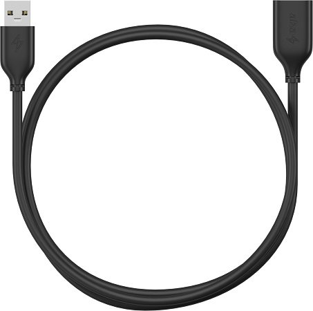 AlzaPower Core USB-A (M) to USB-A (F) 2.0