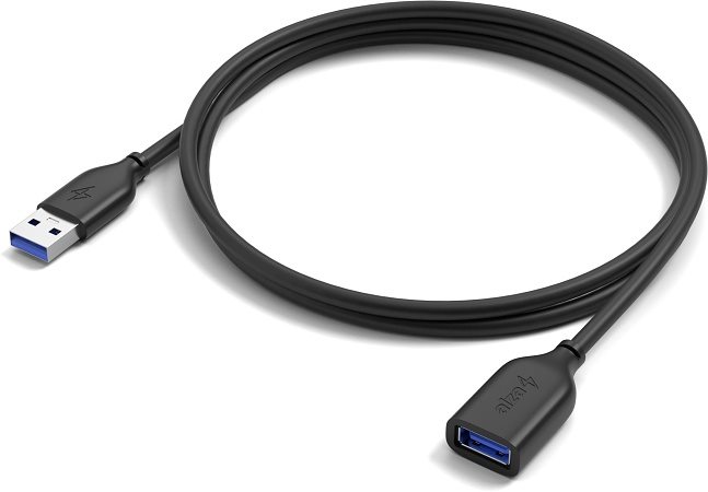 AlzaPower Core USB-A (M) to USB-A (F) 3.0