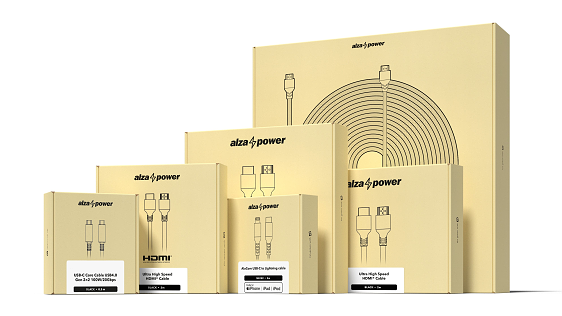 AlzaPower Core USB-A (M) to USB-A (F) 3.0
