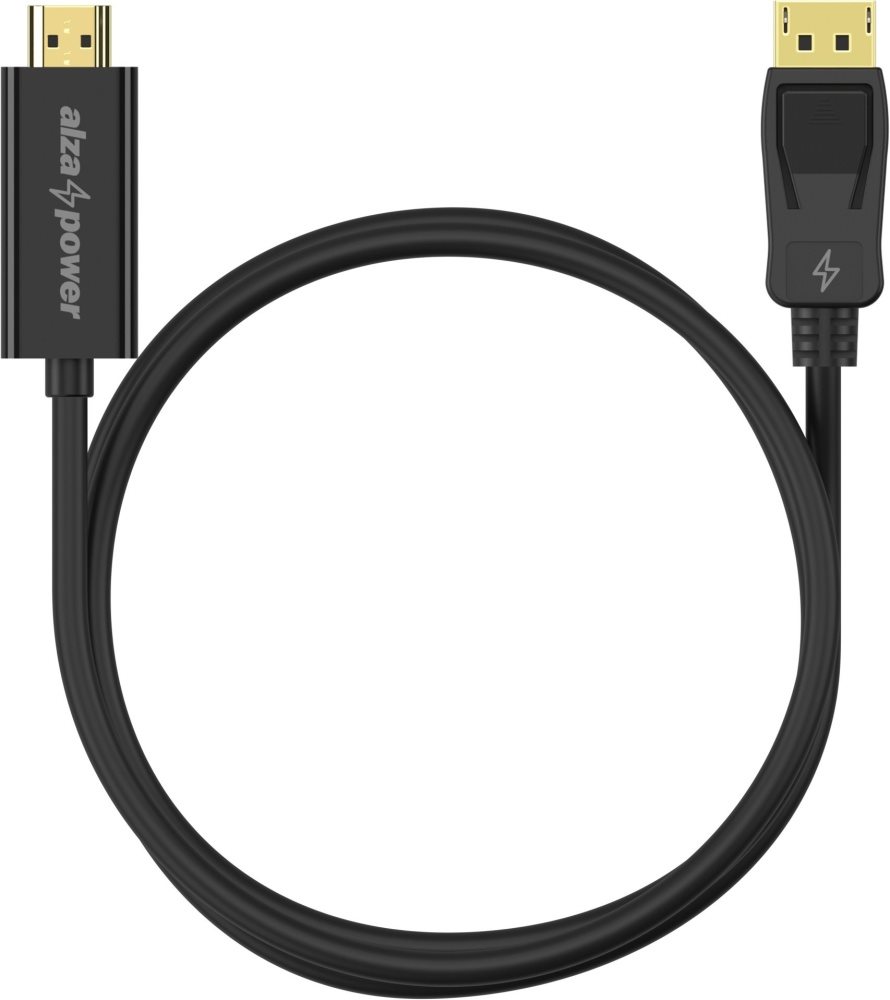 AlzaPower Core DisplayPort (M) to HDMI (M)