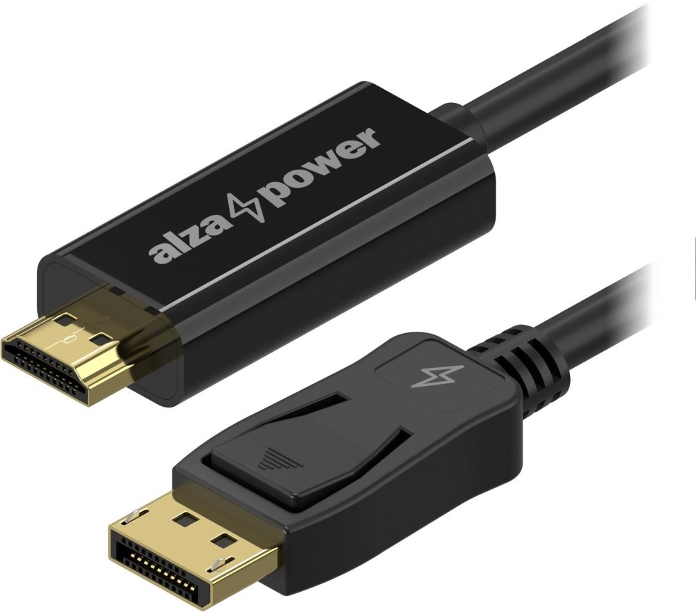 AlzaPower Core DisplayPort (M) to HDMI (M)