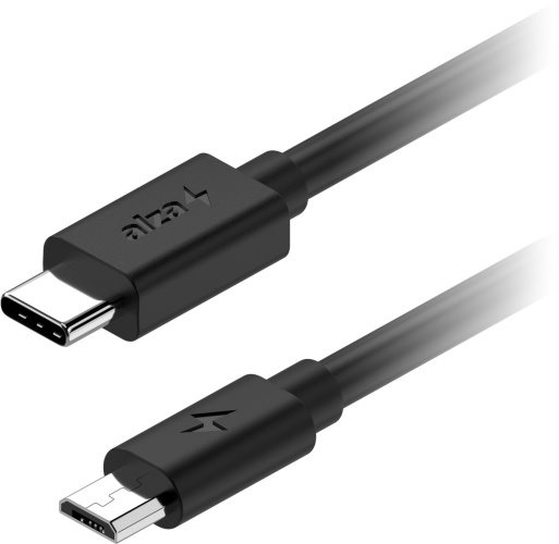 AlzaPower Core USB-C (M) 2.0 to Micro USB (M) 2A kábel, 0.5m