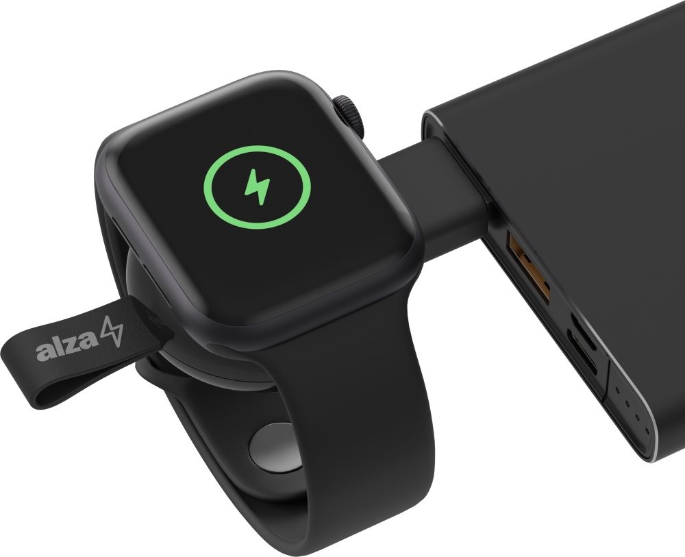 AlzaPower Wireless Watch charger 120 USB-A AlzaPower Wireless Watch charger 120 USB-A