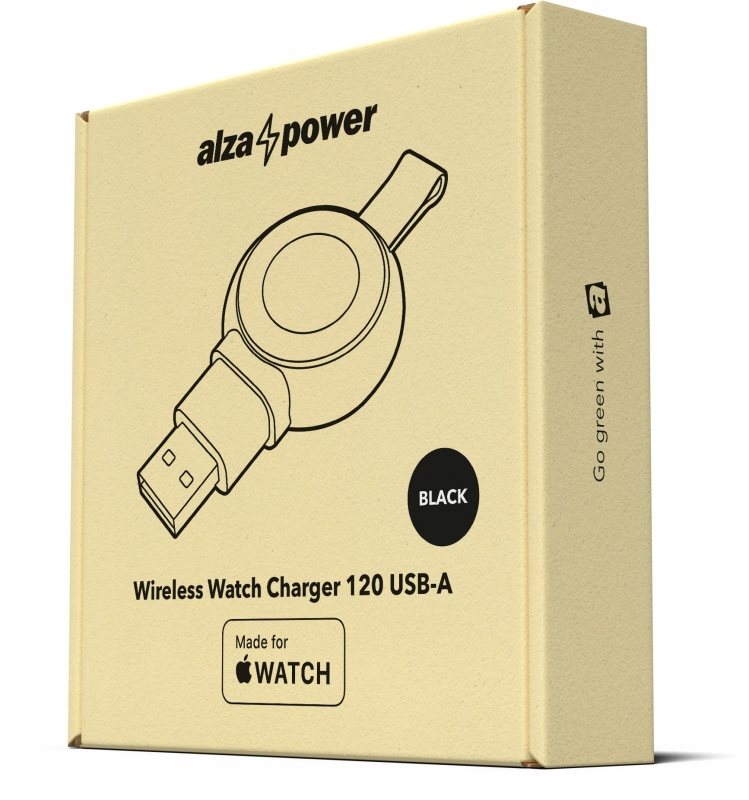 AlzaPower Wireless Watch charger 120 USB-A AlzaPower Wireless Watch charger 120 USB-A