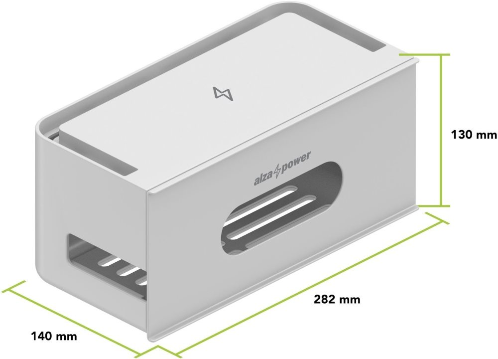 AlzaPower Cable Box Socket