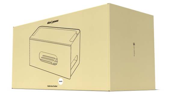 AlzaPower Cable Box Socket