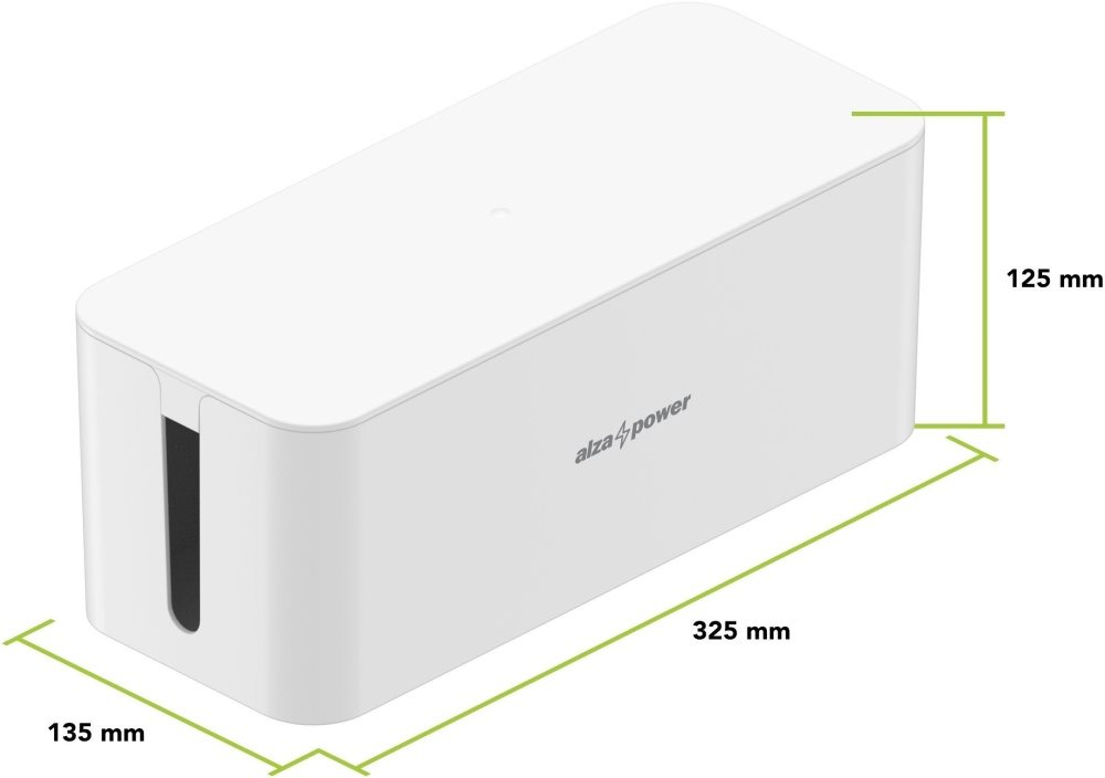 AlzaPower Cable Box Basic Medium