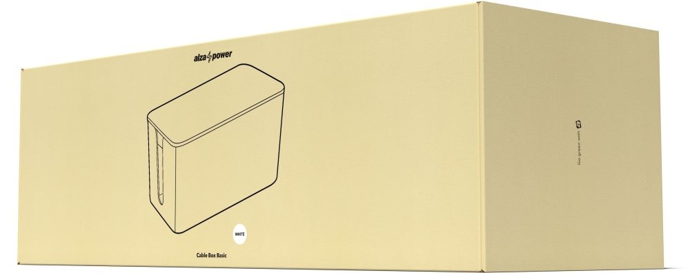 AlzaPower Cable Box Basic Large 