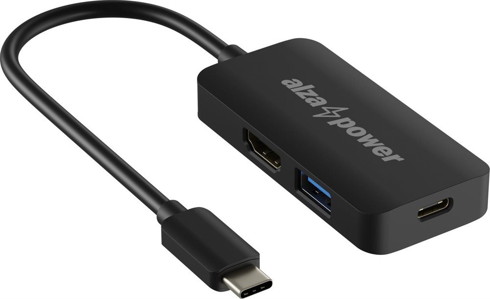AlzaPower USB-C dokkolóállomás 3in1