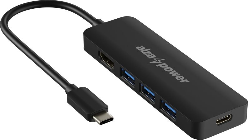 AlzaPower USB-C dokkolóállomás 5in1