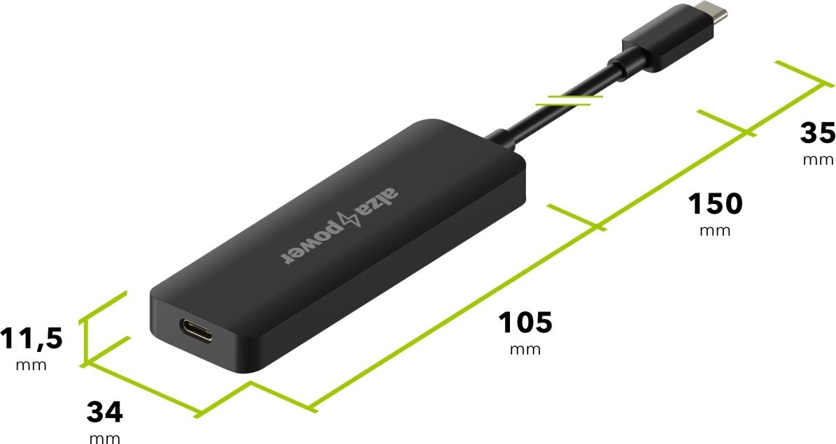 AlzaPower USB-C dokkolóállomás 5in1