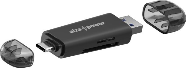 AlzaPower 2in1 multifunkciós memóriakártya-olvasó