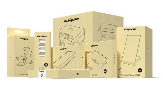AlzaPower Car Charger P220 USB-A + USB-C Power Delivery 30W autós töltő