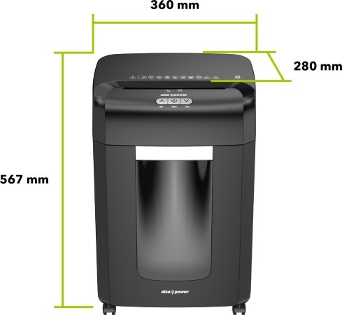 AlzaPower Shredder 18P4B23