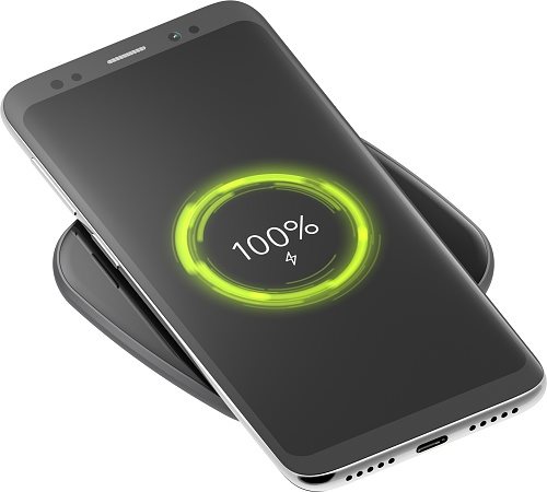 AlzaPower WC150 Premium Wireless Fast Charger 15W fekete