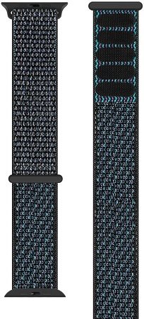 Eternico Airy az Apple Watch 42mm / 44mm / 45mm-es órához Esti kék és kék szélű