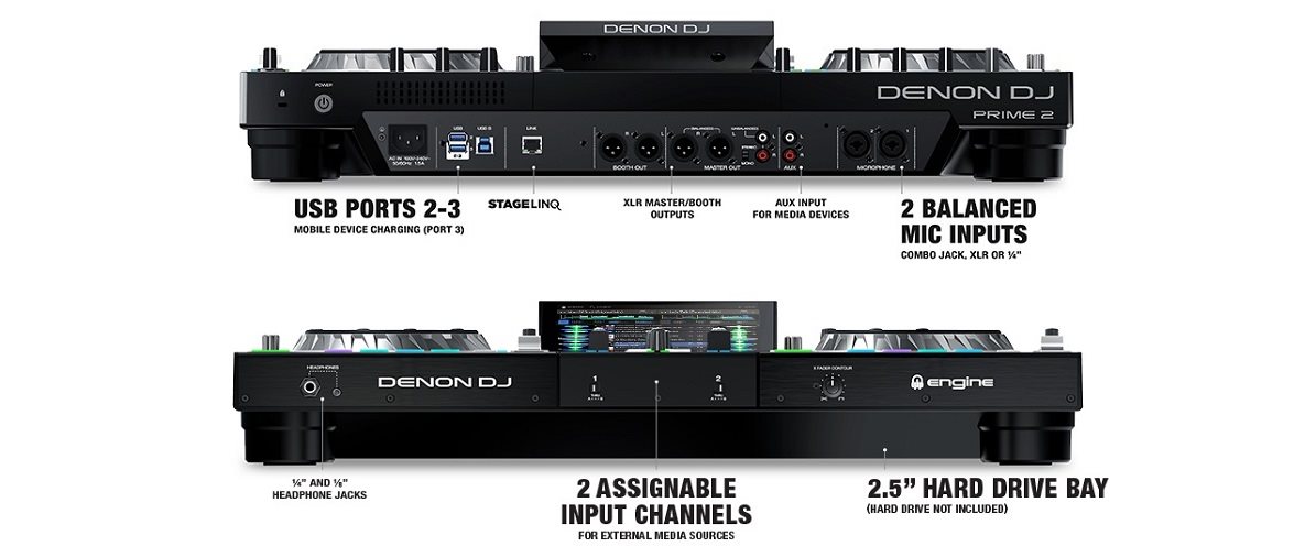 DENON DJ PRIME 2 system DENON DJ PRIME 2 system