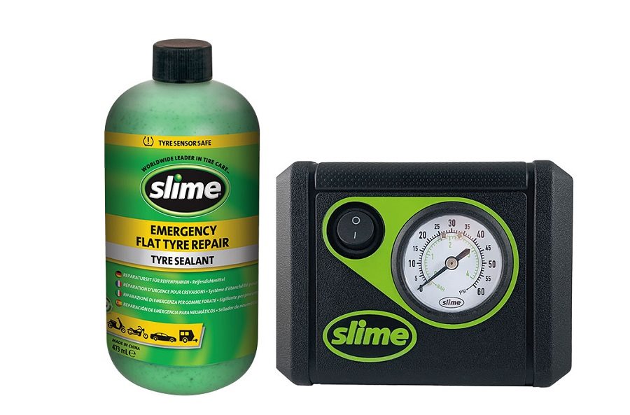Slime Smart Spair Flat Tire Repair Kit félautomata javító készlet