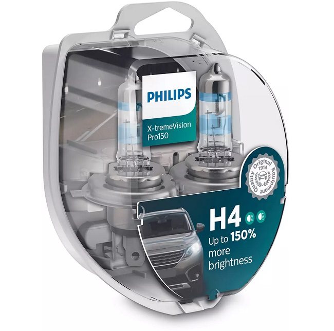 PHILIPS H4 X-tremeVision Pro150 autós izzó