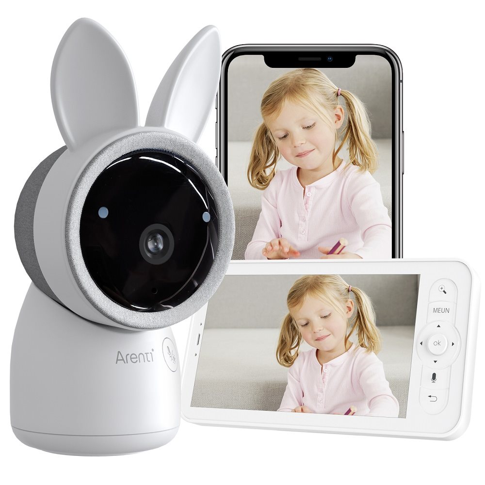 ARENTI 2K Wi-Fi Video Baby Monitor Kit with LCD Screen bébiőr