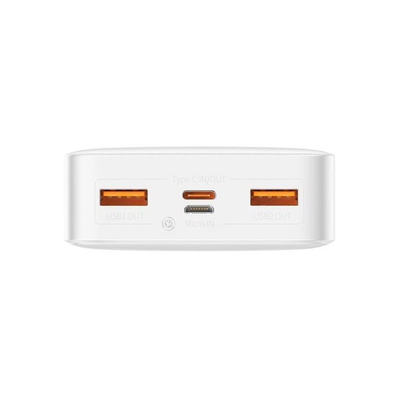 Baseus Bipow Digital Display Power bank 20000mAh 20W White