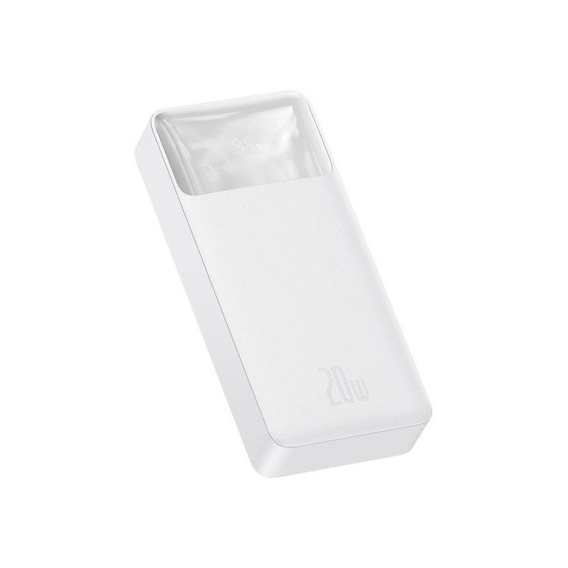 Baseus Bipow Digital Display Power bank 20000mAh 20W White