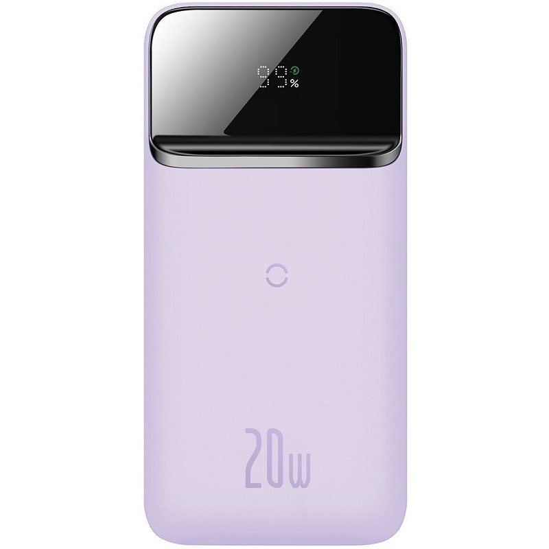 Baseus Magnetic wireless quick charging power bank 10000mAh 20W Purple