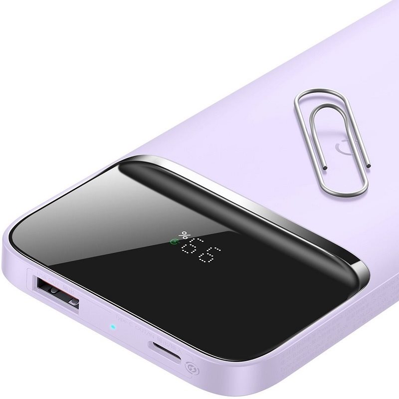 Baseus Magnetic wireless quick charging power bank 10000mAh 20W Purple
