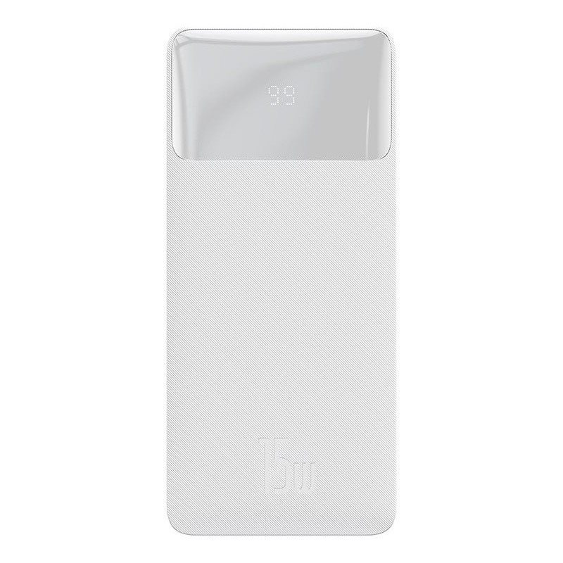 Baseus Bipow Digital Display Powerbank 20000mAh 15W White