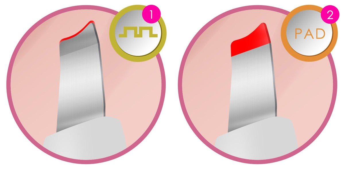 Ultrahangos bőrtisztító spatula BeautyRelax Peel&lift Smart Ultrahangos bőrtisztító spatula BeautyRelax Peel&lift Smart