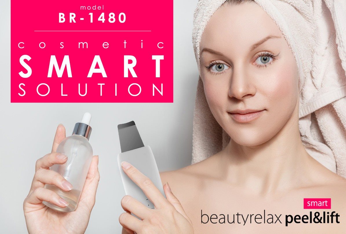Ultrahangos bőrtisztító spatula BeautyRelax Peel&lift Smart Ultrahangos bőrtisztító spatula BeautyRelax Peel&lift Smart