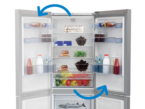 BEKO BCSA285K4SN Beépíthető hűtőszekrény
