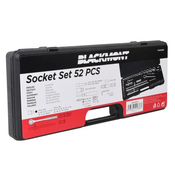 BLACKMONT Socket Set 52PCS BLACKMONT Socket Set 52PCS