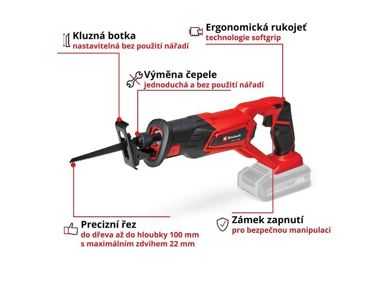 Einhell TE-AP 18 Li-Solo orrfűrész