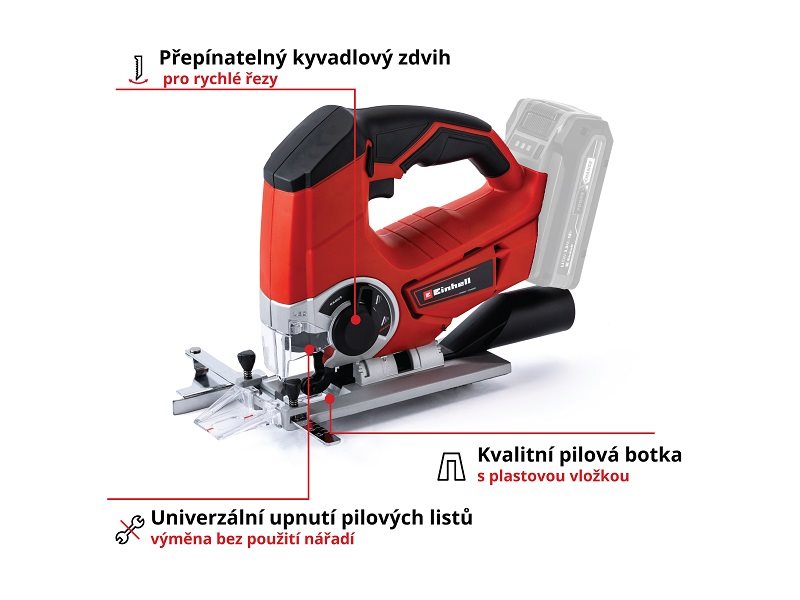 Einhell TE-JS 18 Li-Solo szúrófűrész