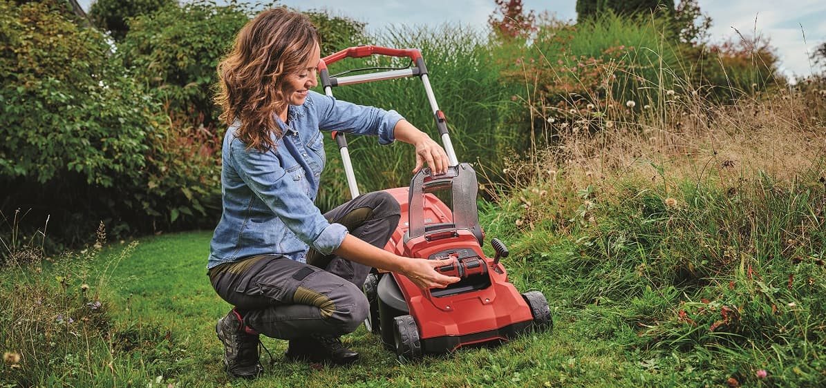 Einhell RASARRO 36/42 (2x 4,0 Ah) akkus fűnyíró
