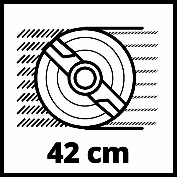 Einhell RASARRO 36/42 (2x 4,0 Ah) akkus fűnyíró