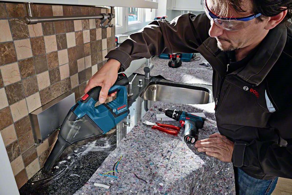 Bosch GAS 12V Professional kézi porszívó Bosch GAS 12V Professional kézi porszívó