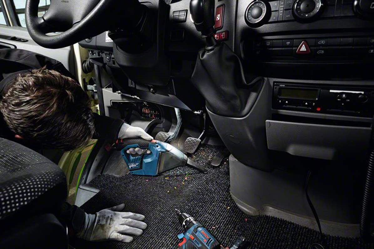 Bosch GAS 12V Professional kézi porszívó Bosch GAS 12V Professional kézi porszívó