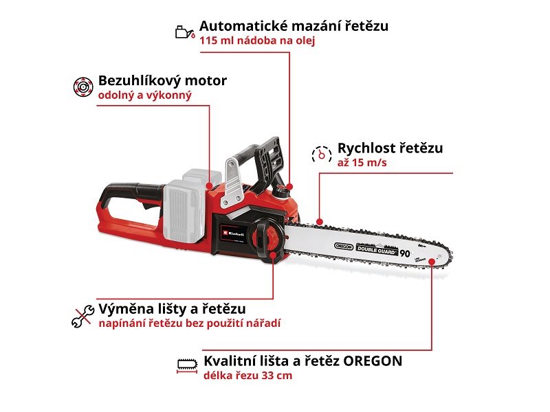 Einhell GE-LC 36/35 Li - Solo láncfűrész