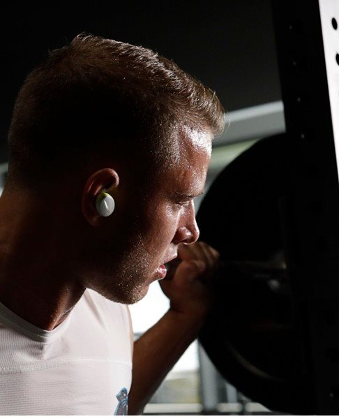 Vezeték nélküli fülhallgató BOSE Sport Earbuds fehér