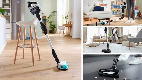 Álló porszívó BOSCH BCS71HYG4 Unlimited 7 ProHygienic Aqua