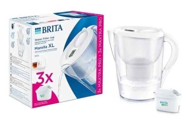 BRITA Marella XL 3,5 l fehér + 3 db MX Pro PO