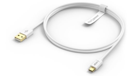 AlzaPower Smart Charger 2.1A fehér + Core Micro USB 1m fehér szett