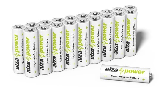 AlzaPower Super Alkaline LR6 (AA) eldobható elem, 5 x 4db