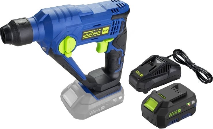 AlzaTools CRH20V BatteryONE 20V + 3,5A töltő + 4Ah akkumulátor
