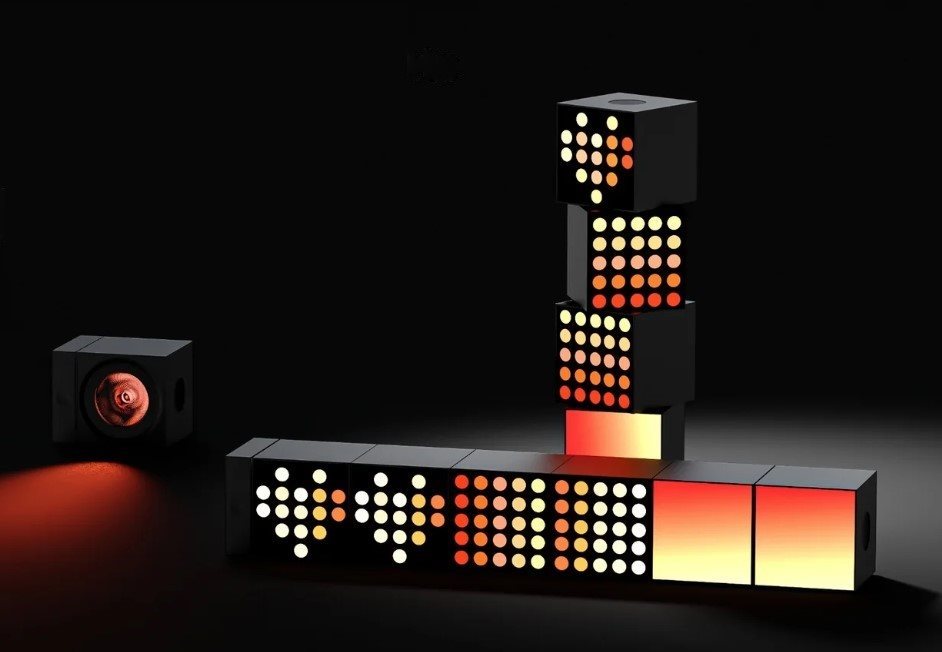 YEELIGHT Cube Smart Lamp - Standard Kit LED fény