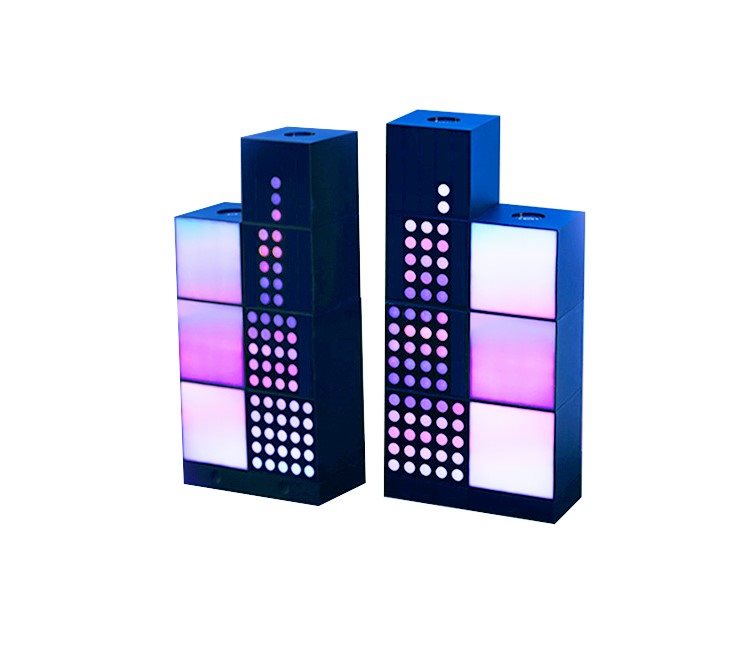 YEELIGHT Cube Smart Lamp - Music Kit LED fény